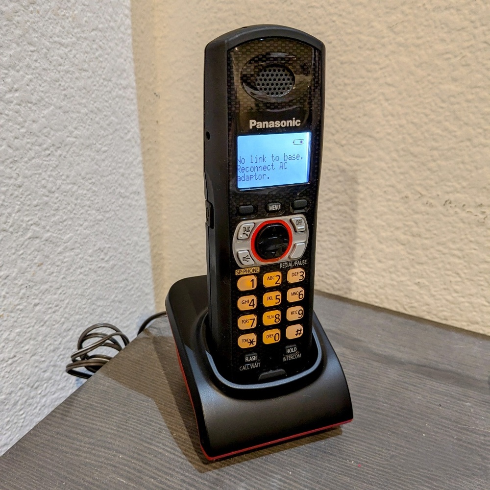 Panasonic KX-TGA936 Handset Phone+Charging Base Adapter+Power Supply TESTED EUC